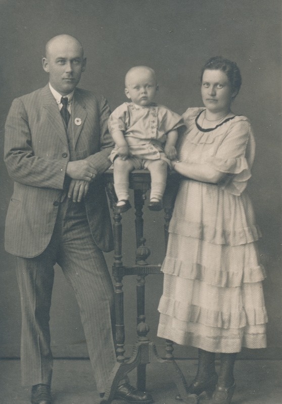 Kristoph ja Margarethe Haho poja Unoga