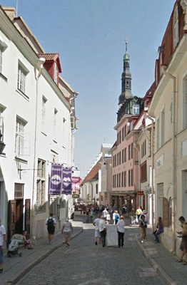 Tallinna vanalinn. Pikk tänav. rephoto