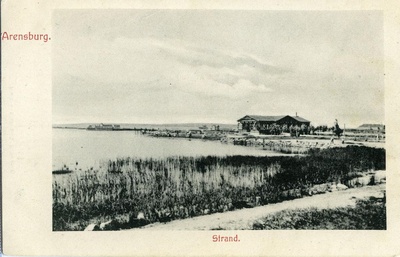 Kuressaare rand, taamal rannakohvik,  duplicate photo