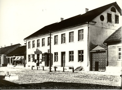 foto, hoone Tallinna tn. 12 Paides  1909.a.  duplicate photo