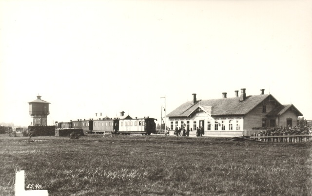 foto,  Paide raudteejaam