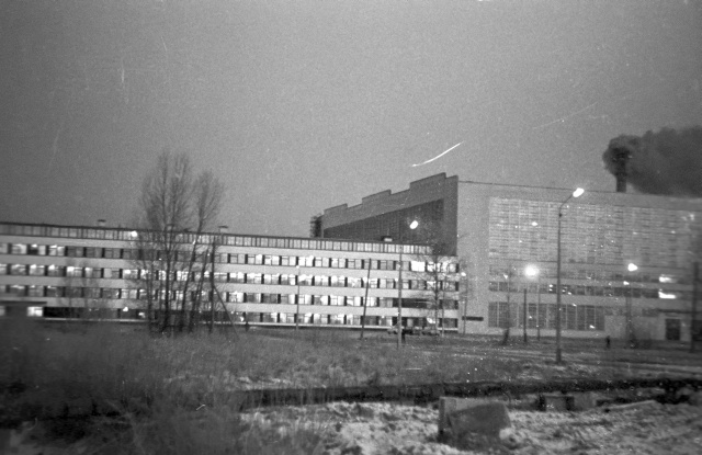Kohtla-Järve põlevkivikeemia kombinaat. Välisvaade.