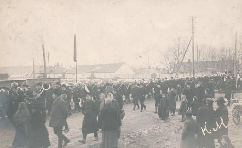 Rakvere, kaupmees Johansoni matus