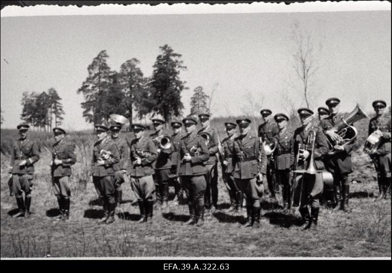 I Diviisi orkester [asutatud 23.jaanuar 1919.a.], orkestri koosseis, XX aastapäeva tähistamine.
