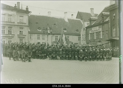 Noorkotkad paraadil Tallinnas.  similar photo