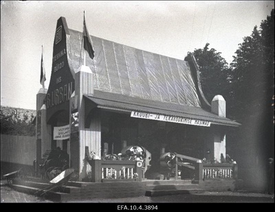Tehnikabüroo ins. B. Urban paviljon näituseväljakul.  similar photo