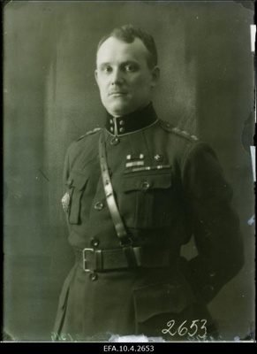 Endine sõjavägede ülemjuhataja, reservi arvatud kindralleitnant Johan Laidoner.  duplicate photo