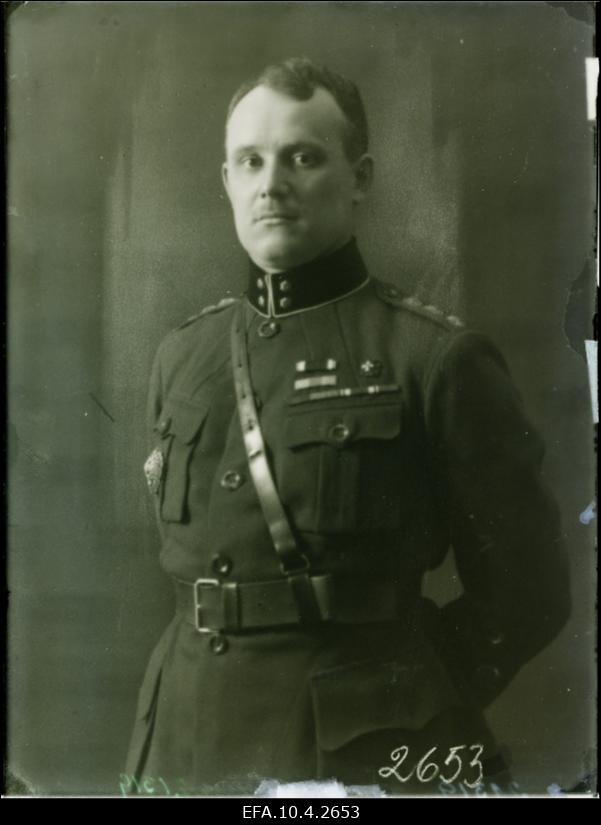 Endine sõjavägede ülemjuhataja, reservi arvatud kindralleitnant Johan Laidoner.