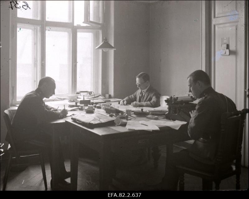 Kaitseväe staabi 6. osakonna A jaoskond.