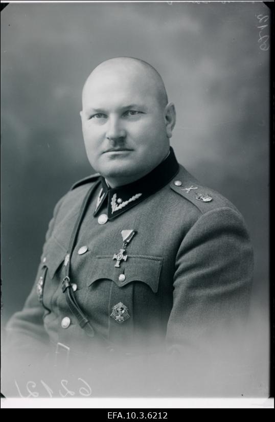 Kaitseliidu major August Balder.