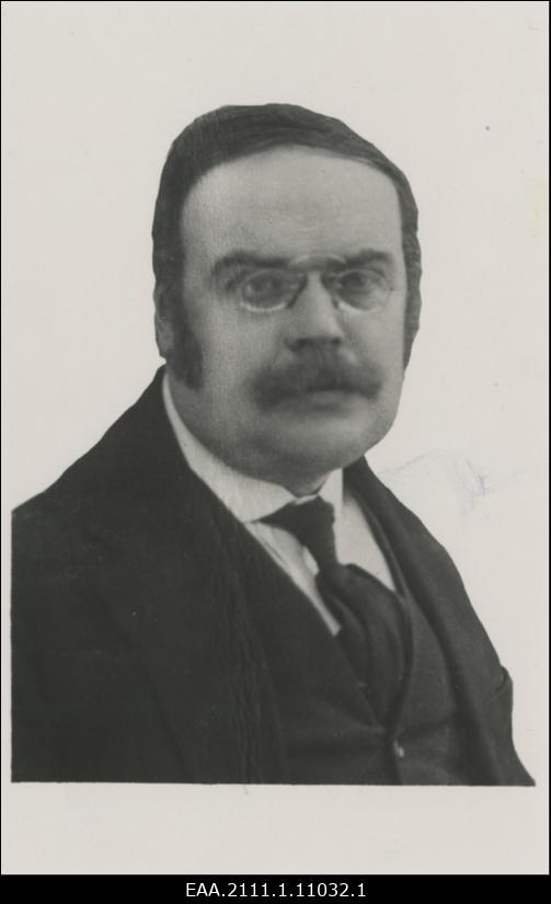 Mykolas Romeris, leedu teadlane ja jurist, ülemkohtu liige  (1921-1928), Vilniuse Ülikooli rektor(1927-1939), portreefoto