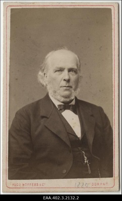 Baltisaksa usuteadlane ja Tartu Ülikooli professor Alexander Konstantin von Oettingen (12.12.1827– 7.08.1905)  duplicate photo