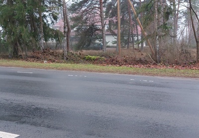 Harju-Risti school and folk house in Kloostri municipality. rephoto