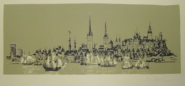 Tallinna panoraam. Vaade põhjast