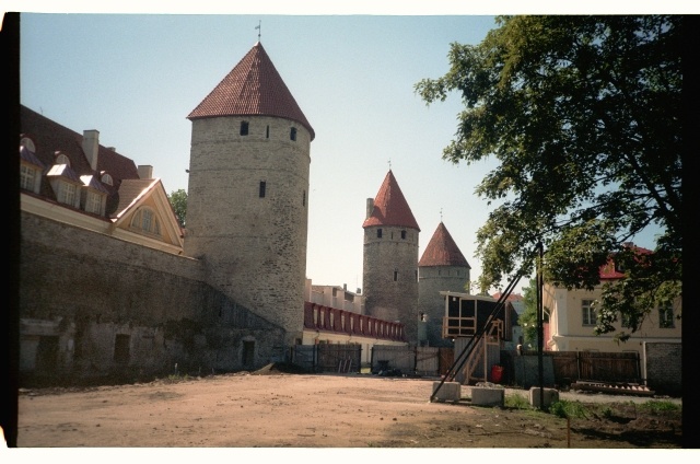 Vaade Tallinna linnamüüri tornidele