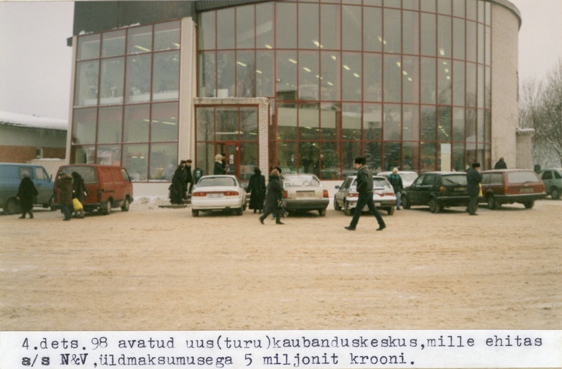 4.dets. 1998.a. avati uus kaubanduskeskus a/s N&V.