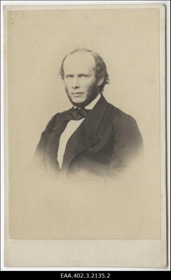Tartu Ülikooli rektor, professor, linnapea Georg Philipp von Oettingen (10/22.11.1824 – 3/15.02.1916)  duplicate photo