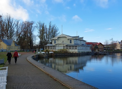 Kuurhoone, vaade mere poolt. rephoto