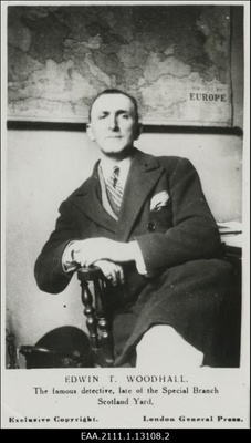 Edwin Thomas Woodhall, briti politseinik, detektiiv ja krimikirjanik, portreefoto  duplicate photo