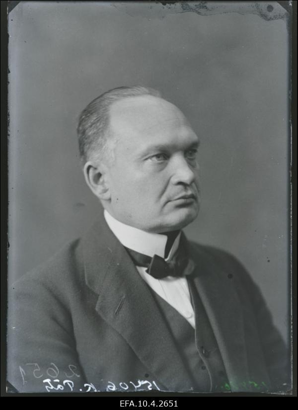 Riigivanem Konstantin Päts.