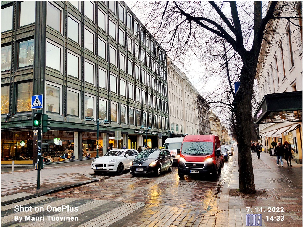 Pohjoinen Esplanaadikatu (Pohjoisesplanadi) 41, 39, 37, 35 rephoto