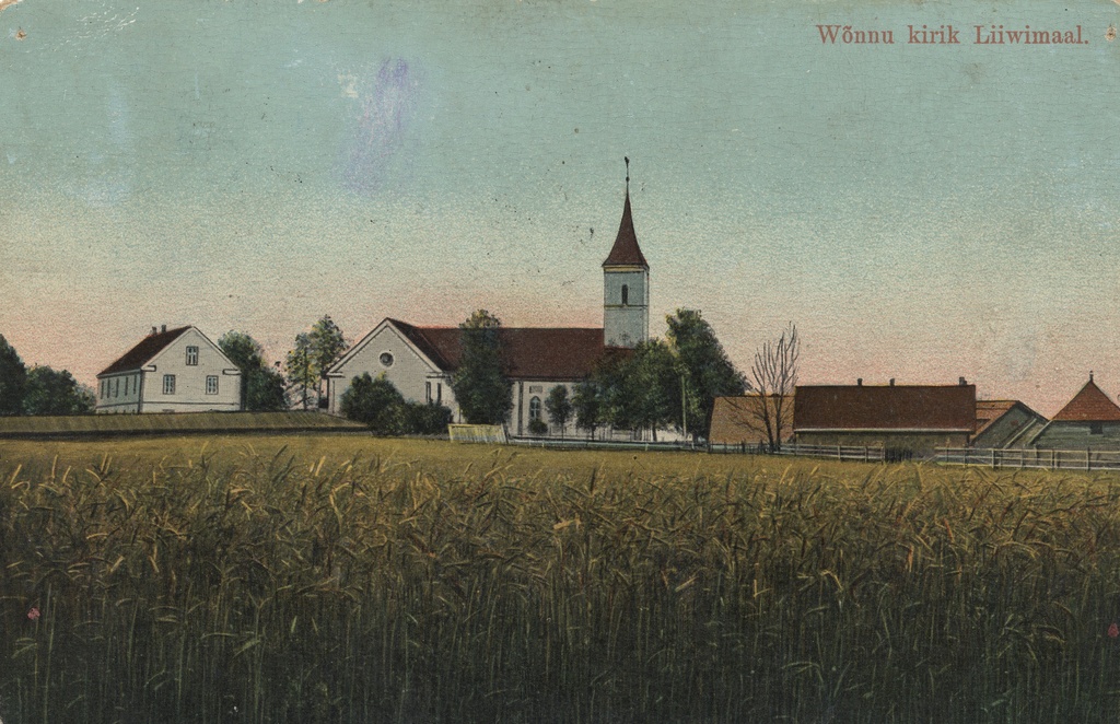 Wõnnu Church in Liiwimaa