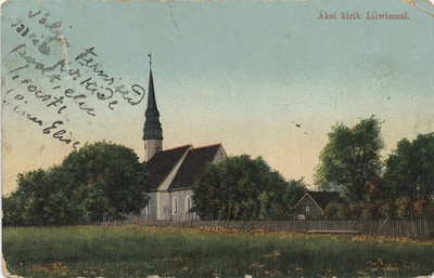 Eksi Church in Liiwimaa  duplicate photo
