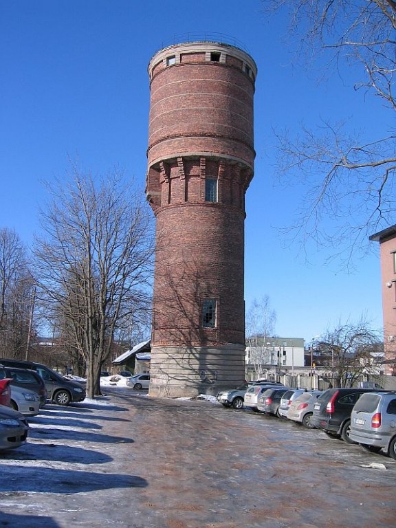 Water tower of Tartu Railway Station