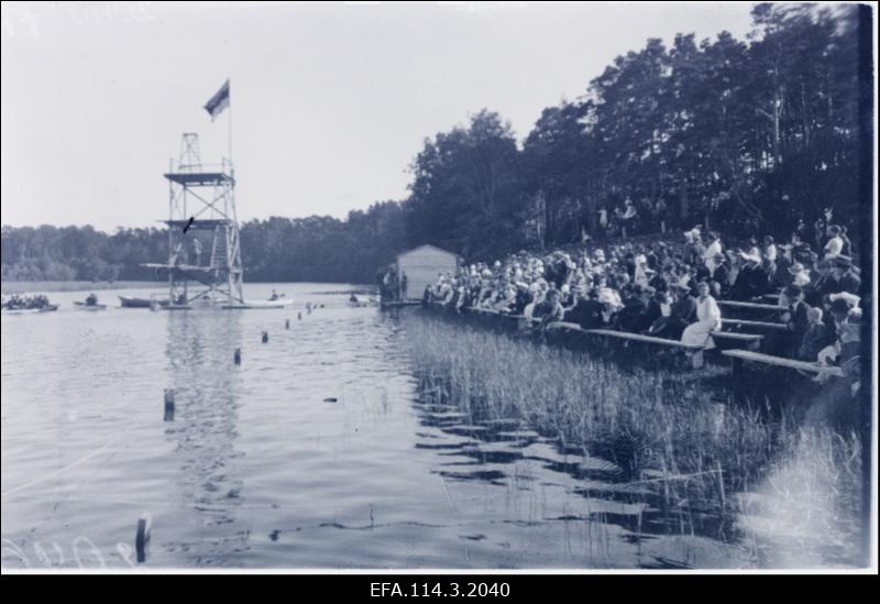 Moment sõuduvõistlustelt.