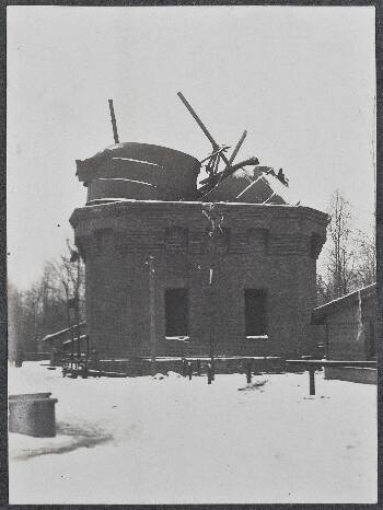 foto, Valga veetorn, mille taganevad enamlased purustasid 1. veebruaril 1919.