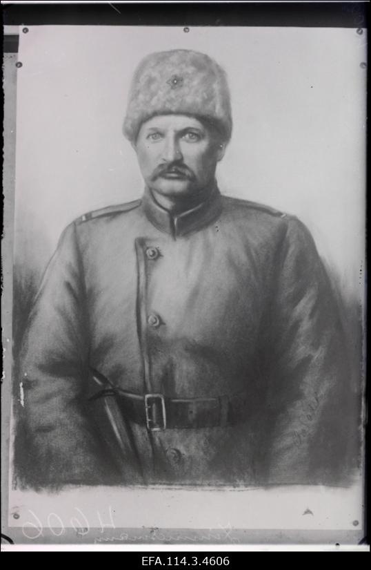 Pärnu Kaitsepataljoni ülem leitnant Georg Zimmermann.