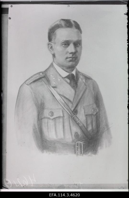 Pärnu kaitsepataljoni ülem kapten A. Tomingas.