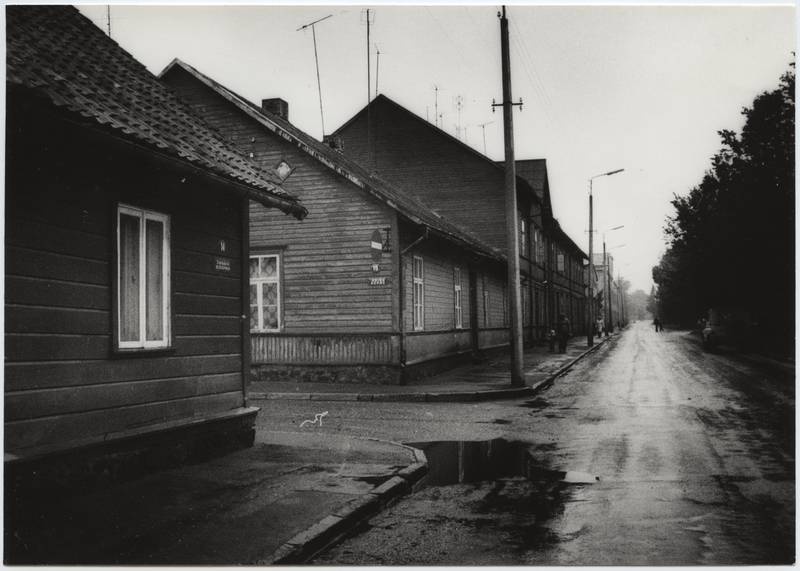 foto, Viljandi, Uus tn, Koidu ja Tallinna tn vahel, 1979, foto E. Veliste