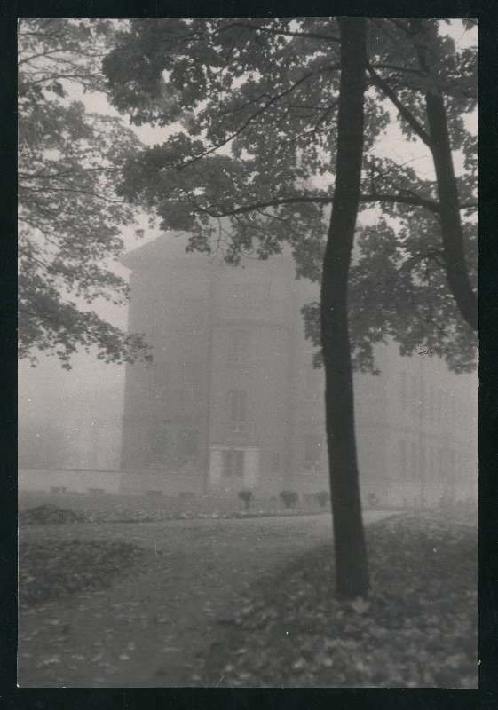 foto, Viljandi, administratiivhoone, udu, 1963