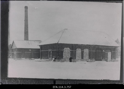Vabadussõda. 3.Liikuva Laskemoonapargi laohooned (endine liiprite immutamise töökoda).  duplicate photo