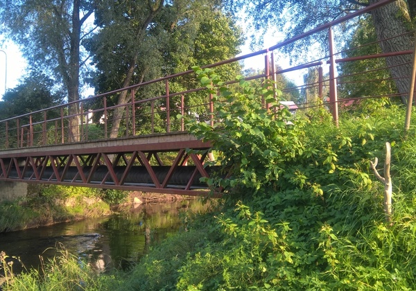 Foto Sauna sild Tõrva linnas 1951. a rephoto
