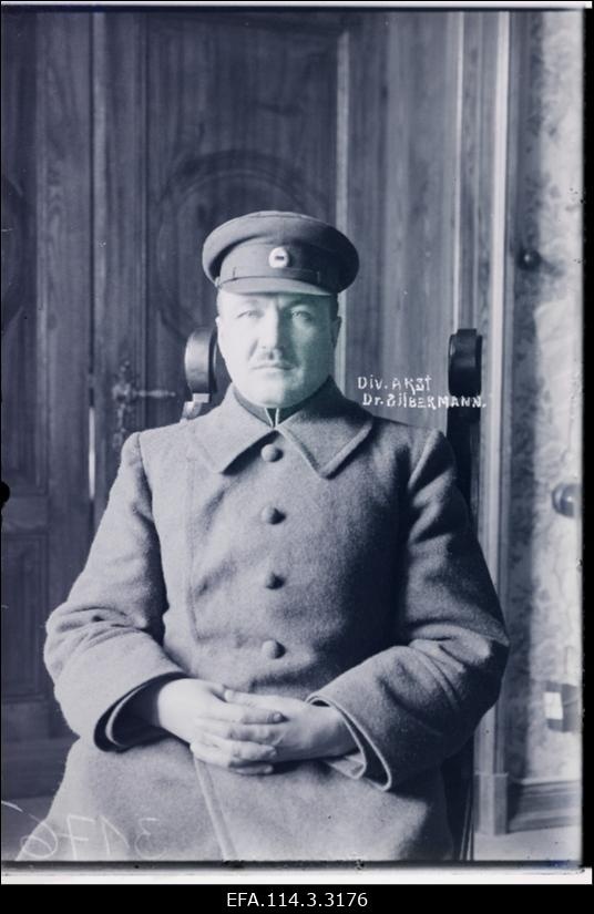 Vabadussõda. 2.Diviisi arst Hans Silbermann.