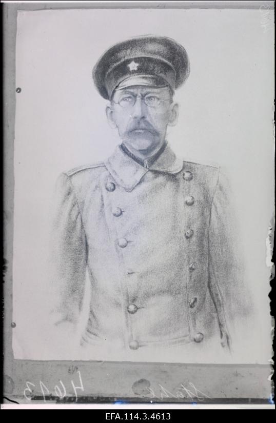 Stahl, Johann - käskudetäitja staabiohvitser sõjaministri juures 1921.