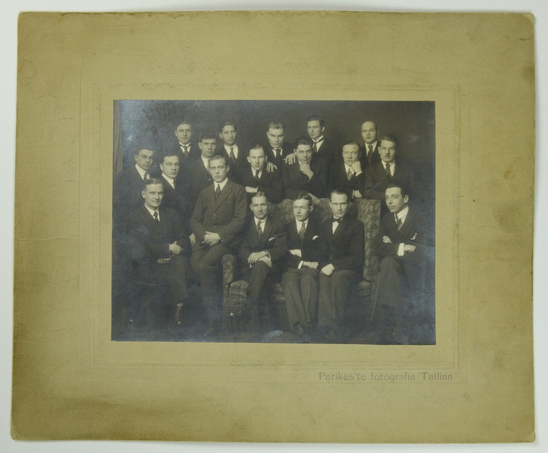 Üliõpilasühing "Valgma", grupipilt, 1926.a., foto: Parikas