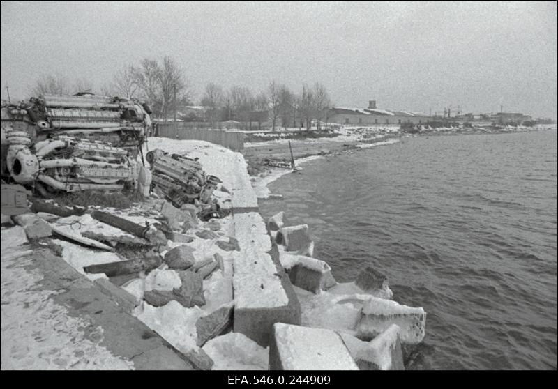 Endise Nõukogude Liidu sõjaväebaas Paldiskis.