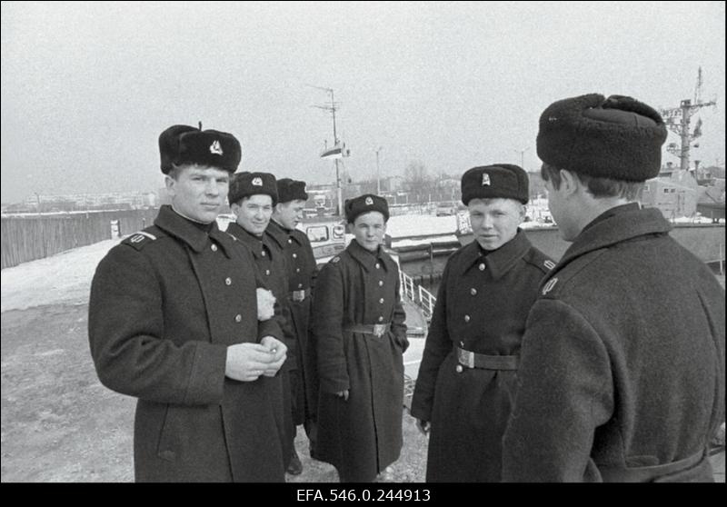 Endise Nõukogude Liidu sõjaväebaas Paldiskis.