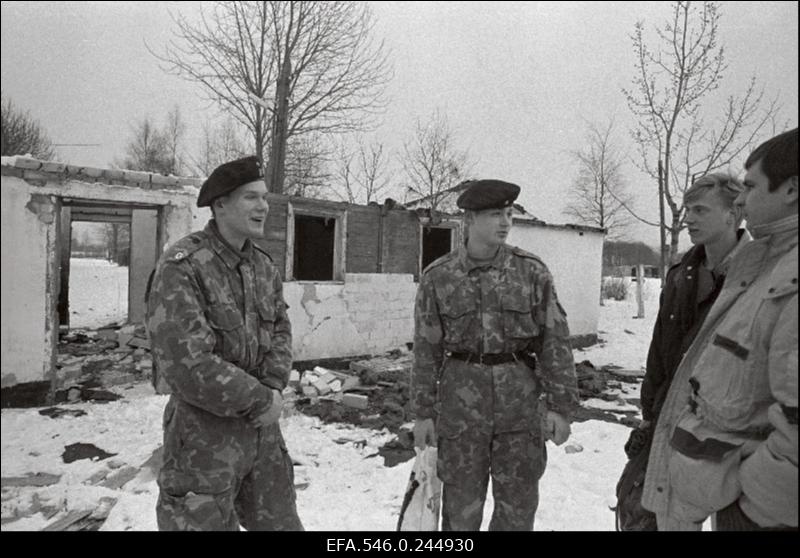 Endise Nõukogude Liidu sõjaväebaas Paldiskis.