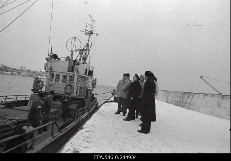 Endise Nõukogude Liidu sõjaväebaas Paldiskis.