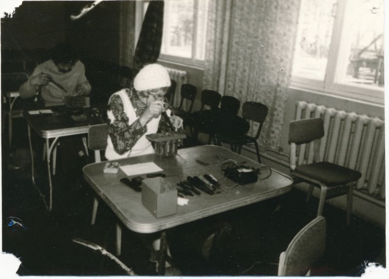 Foto. Haapsalu STES kutseala võistlused. Foto V. Pärtel, 1976