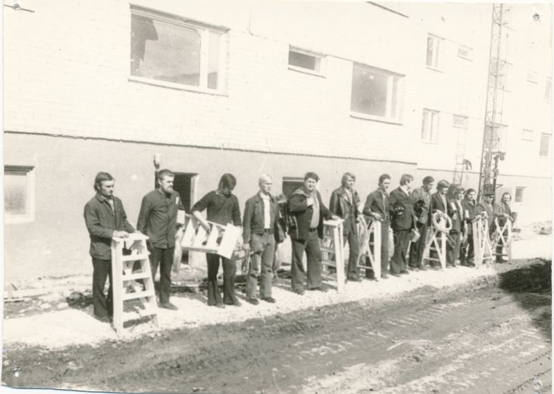 Foto. Haapsalu STES kutseala võistlused. Foto V. Pärtel, 1976