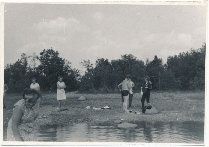 Foto. Sidetöötajate a/ü vabariiklik seminarlaager Haapsalu raj. Kirimäel, foto H. Matsberg, 1973