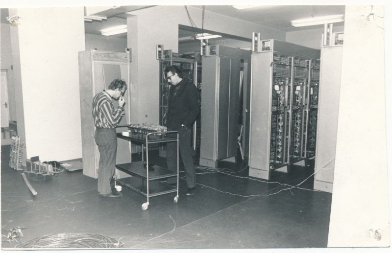 Foto. Kingissepa ATJ ehitamine, 1976