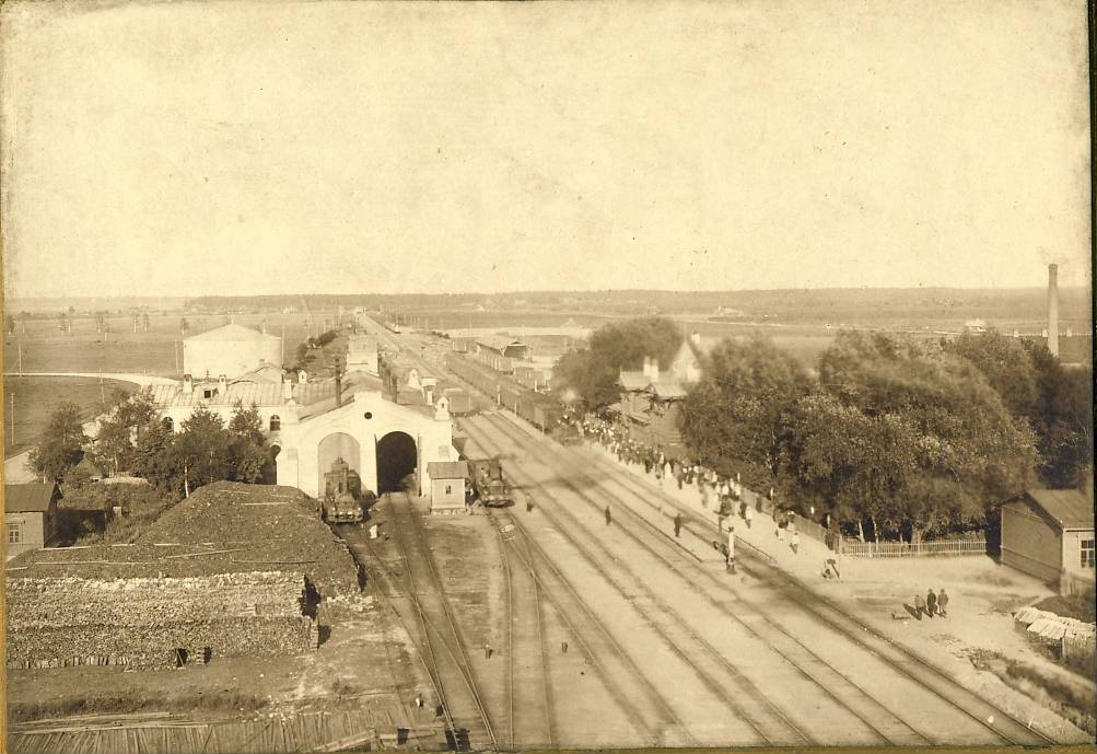 Vaade Rakvere jaamale