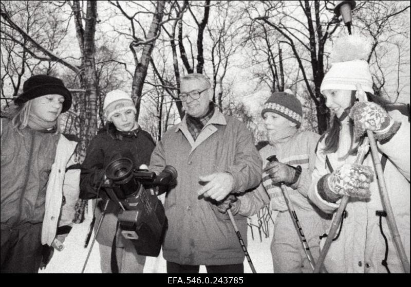 Reporter Mati Narusk.