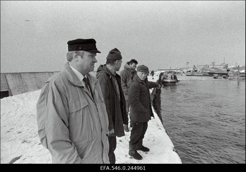 Endise Nõukogude Liidu sõjaväebaas Paldiskis.